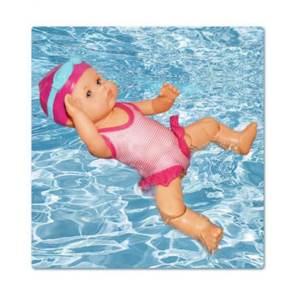 Portable Waterproof Swimming Doll Floating Bath Toy Swimming Toys Simulation Backstroke Doll Small New Dolls Electric