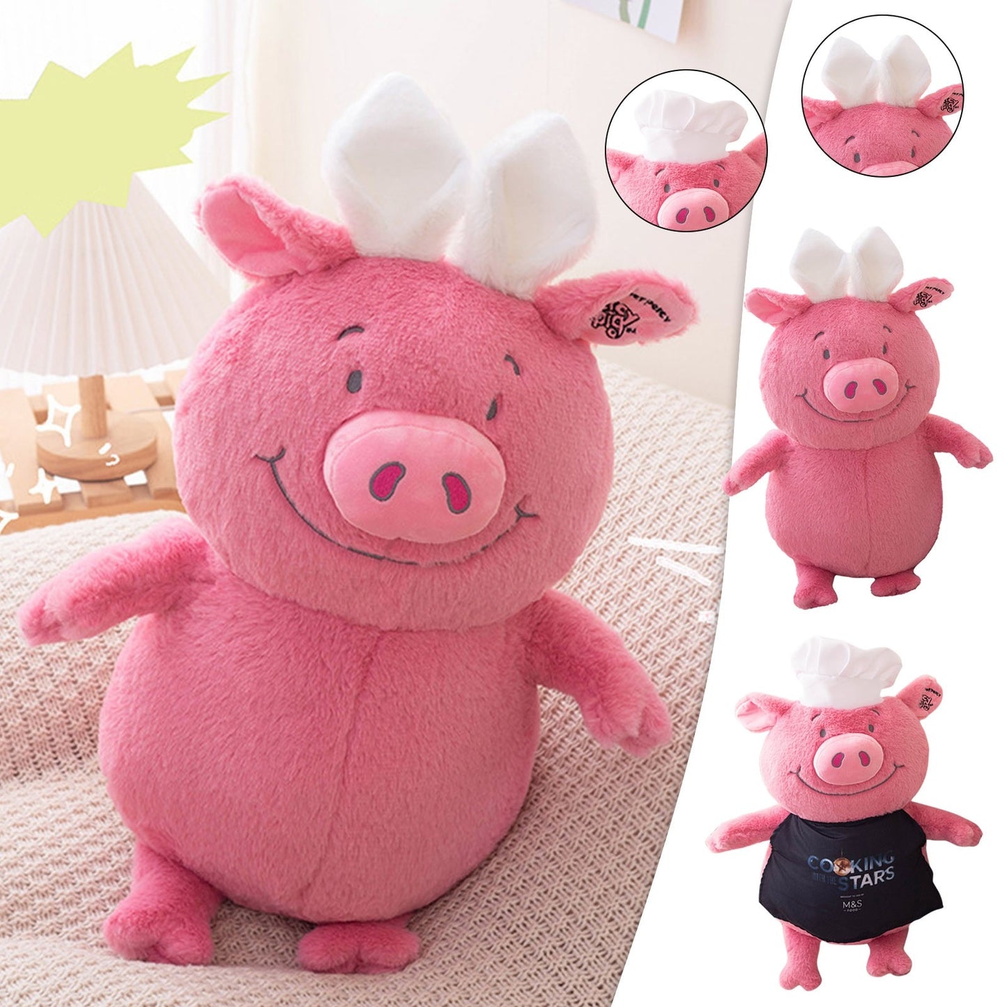 Cute British Percy Pig Masha Pig
